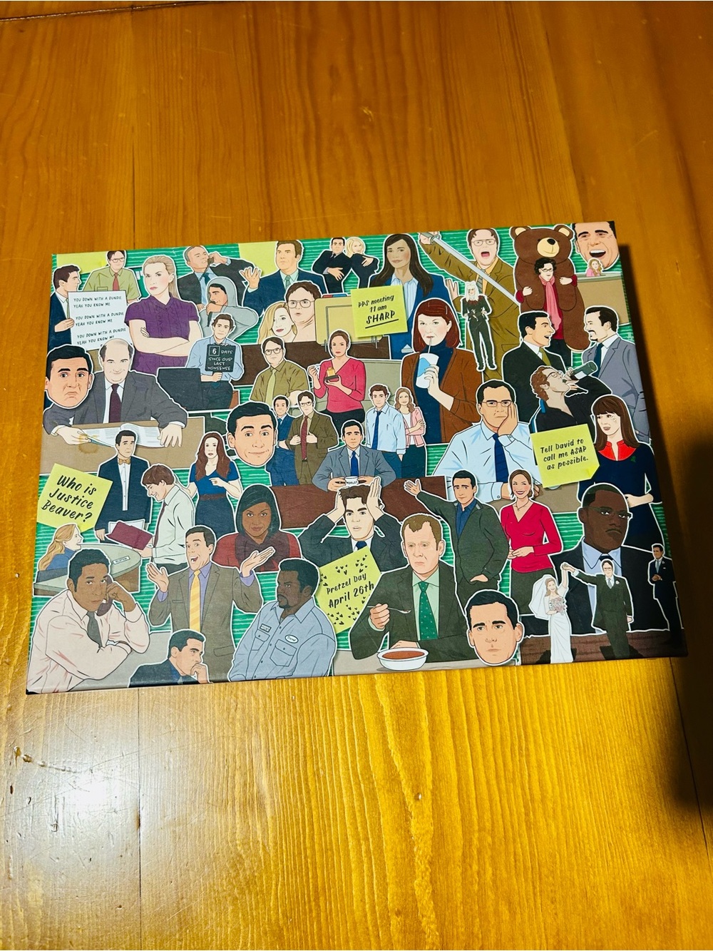 The Office 500 piece puzzle - complete !